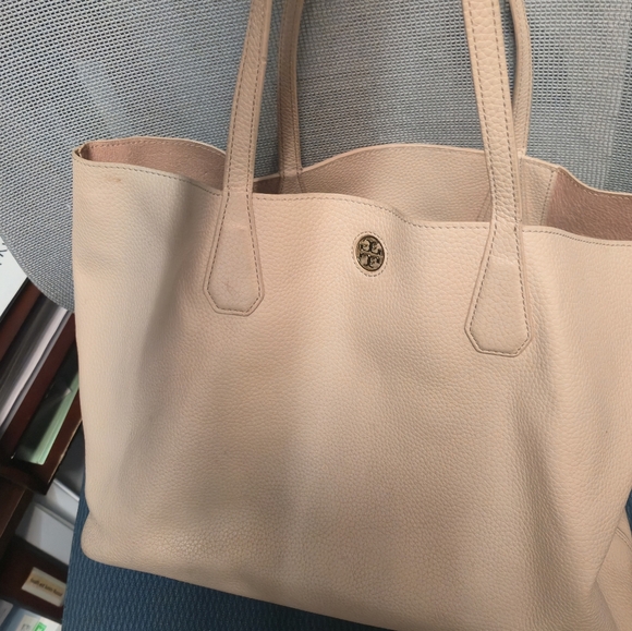 Elegant Cream/Blush Tote Bag - Picture 7 of 8